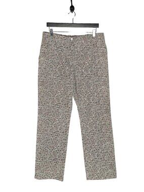 Chanel 2025 Grey Floral CC Print Pants